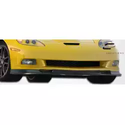 2005-2013 Chevrolet Corvette C6 ZR Edition Front Lip Under Spoiler Air Dam - 1 Piece image - 2