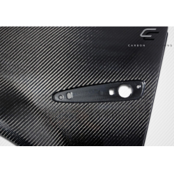 2005-2013 Chevrolet Corvette C6 Carbon Creations ZR Edition Rear Fenders - 2 Piece image - 10