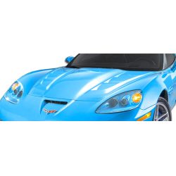 2005-2013 Chevrolet Corvette C6 Duraflex H-Design Hood - 1 Piece image - 1