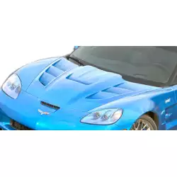 2005-2013 Chevrolet Corvette C6 ZR Edition 2 Hood - 1 Piece image - 1