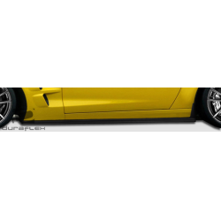 2005-2013 Chevrolet Corvette C6 Duraflex ZR Edition Side Skirts Rocker Panels - 2 Piece image - 4