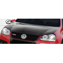 2005-2010 Volkswagen Jetta / 2006-2009 Golf GTI Rabbit Carbon Creations OEM Look Hood - 1 Piece image - 2