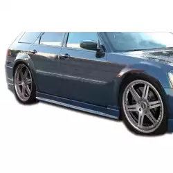 2005-2010 Dodge Magnum Chrysler 300 300C Quantum Side Skirts Rocker Panels - 2 Piece image - 1
