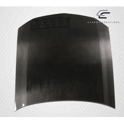 2005-2009 Ford Mustang Carbon Creations OEM Look Hood - 1 Piece image - 6