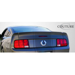 2005-2009 Ford Mustang Couture Polyurethane CVX Wing Trunk Lid Spoiler - 3 Piece image - 3