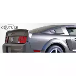 2005-2009 Ford Mustang Polyurethane CVX Wing Trunk Lid Spoiler - 3 Piece image - 4