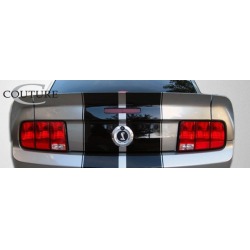 2005-2009 Ford Mustang Couture Polyurethane CVX Wing Trunk Lid Spoiler - 3 Piece image - 5