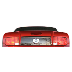 2005-2009 Ford Mustang Couture Polyurethane Demon Wing Trunk Lid Spoiler - 3 Piece image - 1