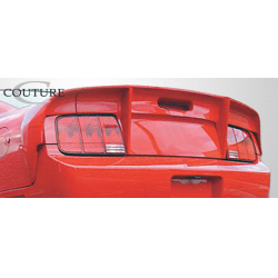 2005-2009 Ford Mustang Couture Polyurethane Demon Wing Trunk Lid Spoiler - 3 Piece image - 2