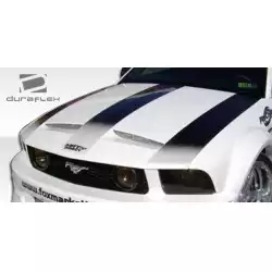 2005-2009 Ford Mustang Dreamer Hood - 1 Piece image - 7