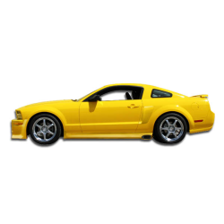 2005-2014 Ford Mustang Duraflex Eleanor Side Skirts Rocker Panels - 2 Piece image - 1