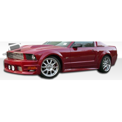 2005-2009 Ford Mustang Duraflex GT500 Wide Body Front Bumper - 1 Piece image - 8
