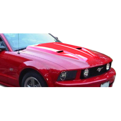 2005-2009 Ford Mustang Duraflex Mach1 Hood - 1 Piece image - 1