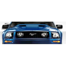 2005-2009 Ford Mustang Duraflex Mach1 Hood - 1 Piece image - 3