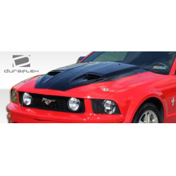 2005-2009 Ford Mustang Duraflex Mach1 Hood - 1 Piece image - 4