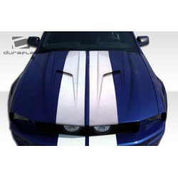 2005-2009 Ford Mustang Duraflex Mach 2 Hood - 1 Piece image - 3