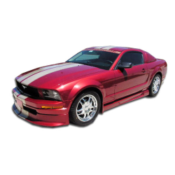 2005-2009 Ford Mustang GT Duraflex Racer Front Lip Under Spoiler Air Dam - 1 Piece image - 3