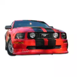 2005-2009 Ford Mustang GT Racer Front Lip Under Spoiler Air Dam - 1 Piece image - 2