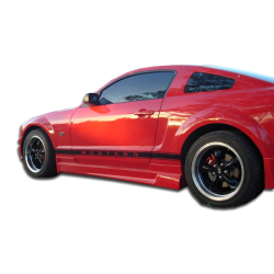 2005-2009 Ford Mustang Duraflex Racer Side Skirts Rocker Panels - 2 Piece image - 1