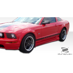 2005-2009 Ford Mustang Duraflex Racer Side Skirts Rocker Panels - 2 Piece image - 3
