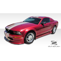 2005-2009 Ford Mustang Duraflex Racer Side Skirts Rocker Panels - 2 Piece image - 4