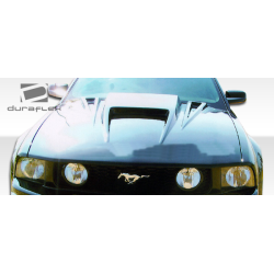 2005-2009 Ford Mustang Duraflex Spyder 3 Hood - 1 Piece image - 3