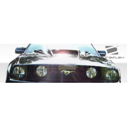 2005-2009 Ford Mustang Duraflex Spyder 3 Hood - 1 Piece image - 4