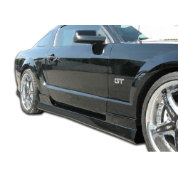 2005-2014 Ford Mustang Duraflex Stallion Side Skirts Rocker Panels - 2 Piece image - 1