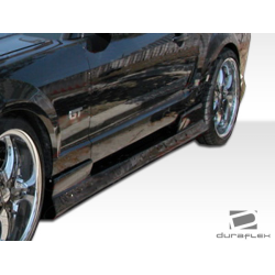 2005-2014 Ford Mustang Duraflex Stallion Side Skirts Rocker Panels - 2 Piece image - 3