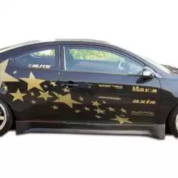 2005-2010 Scion tC Polyurethane Touring Side Skirts Rocker Panels - 2 Piece (S) image - 1