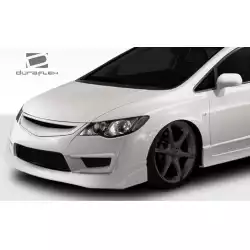 2006-2011 Honda Civic 4DR JDM Type JS Type R Conversion Front Lip Under Spoiler Air Dam - 1 Piece image - 1