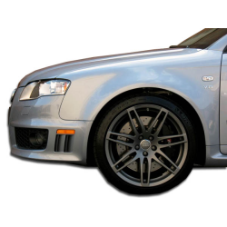2006-2008 Audi A4 S4 B7 4DR Duraflex RS4 Wide Body Front Fenders - 2 Piece image - 1