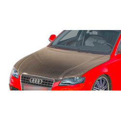 2006-2008 Audi A4 S4 B7 Carbon Creations OEM Look Hood - 1 Piece image - 1