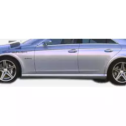 2006-2011 Mercedes CLS Class C219 W219 AMG Look Side Skirts Rocker Panels - 2 Piece (S) image - 1