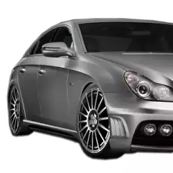 2006-2011 Mercedes CLS Class C219 W219 W-1 Side Skirts Rocker Panels - 2 Piece image - 1