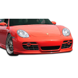 2006-2008 Porsche Cayman Eros Version 2 Front Lip Under Spoiler Air Dam - 1 Piece image - 1
