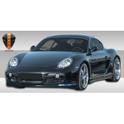 2006-2008 Porsche Cayman Eros Version 2 Front Lip Under Spoiler Air Dam - 1 Piece image - 3