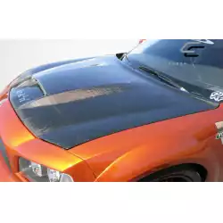 2006-2010 Dodge Charger SRT Look Hood - 1 Piece image - 7
