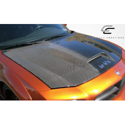 2006-2010 Dodge Charger Carbon Creations SRT Look Hood - 1 Piece image - 8