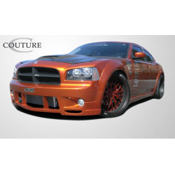 2006-2010 Dodge Charger Couture Polyurethane Luxe Wide Body Front Fender Flares - 2 Piece image - 2
