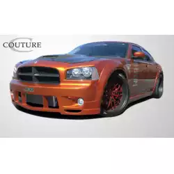 2006-2010 Dodge Charger Polyurethane Luxe Wide Body Front Fender Flares - 2 Piece image - 2