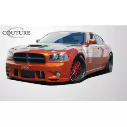 2006-2010 Dodge Charger Polyurethane Luxe Wide Body Front Fender Flares - 2 Piece image - 7