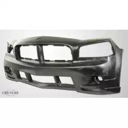 2006-2010 Dodge Charger Polyurethane Luxe Wide Body Front Bumper - 1 Piece image - 7