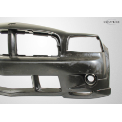 2006-2010 Dodge Charger Couture Polyurethane Luxe Wide Body Front Bumper - 1 Piece image - 9