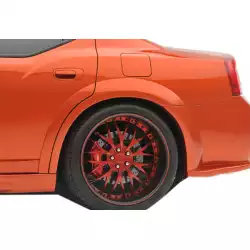 2006-2010 Dodge Charger Polyurethane Luxe Wide Body Rear Fender Flares - 2 Piece image - 1
