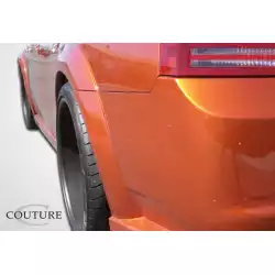 2006-2010 Dodge Charger Polyurethane Luxe Wide Body Rear Fender Flares - 2 Piece image - 3