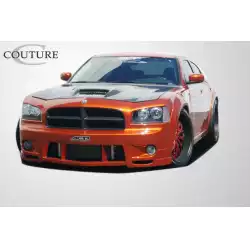 2006-2010 Dodge Charger Polyurethane Luxe Wide Body Side Skirts Rocker Panels - 2 Piece image - 7