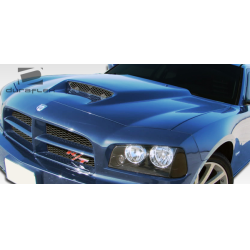 2006-2010 Dodge Charger Duraflex Ram Air Hood - 1 Piece image - 4