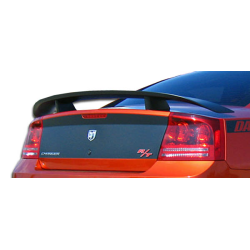 2006-2010 Dodge Charger Duraflex SRT Look Wing Trunk Lid Spoiler - 1 Piece image - 1