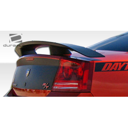 2006-2010 Dodge Charger Duraflex SRT Look Wing Trunk Lid Spoiler - 1 Piece image - 4